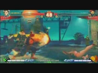 Street Fighter 4 : Chun-Li vs Gouki