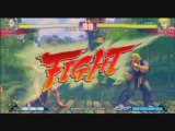 Street Fighter 4 : Chun-Li vs Ken