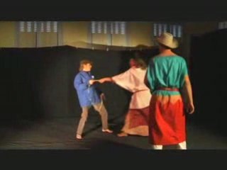 Fi Théâtre Atelier C -03- training with music - 2006 Therrat