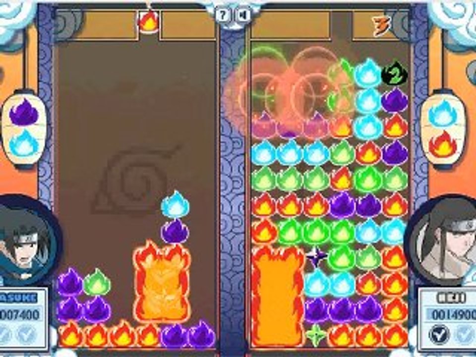 Tetris Chuunin Naruto Jeu Flash
