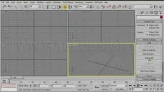 VideoTutorial 3ds Max Esp-16/165 - Mostrar y Ocultar Objetos