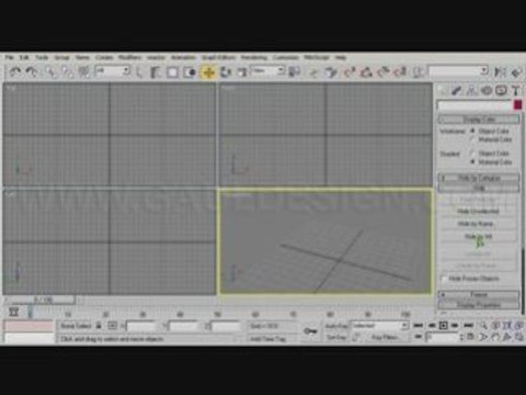 VideoTutorial 3ds Max Esp-16/165 - Mostrar y Ocultar Objetos
