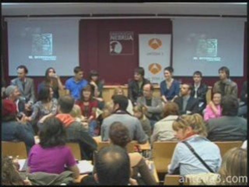 Rueda de prensa cuarta temporada de "El Internado"