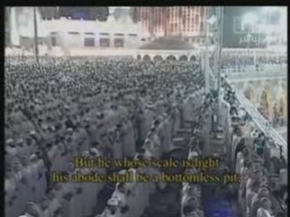 Sourate 101 Al Qâri'ah (le fracas) 2008