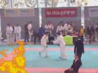 Tedesco et fontaine 2008 2009 judo club Montmélian