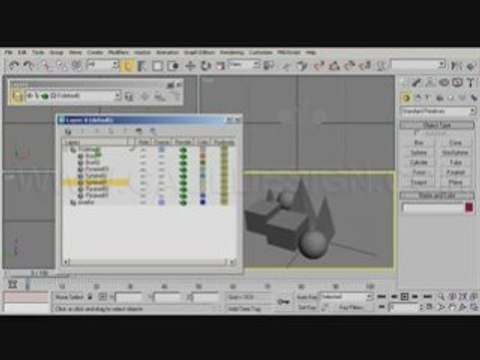 VideoTutorial 3ds Max Esp-20/165 - Trabajo con Capas 2