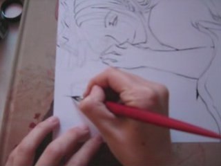 Encrage à la plume - Patchwork