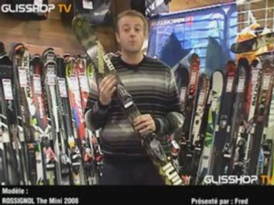 Ski court ROSSIGNOL The Mini modèle 2008