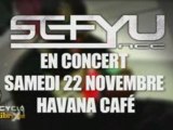 Interview de SEFYU : le concert a TOULOUSE  22 novembre 2008