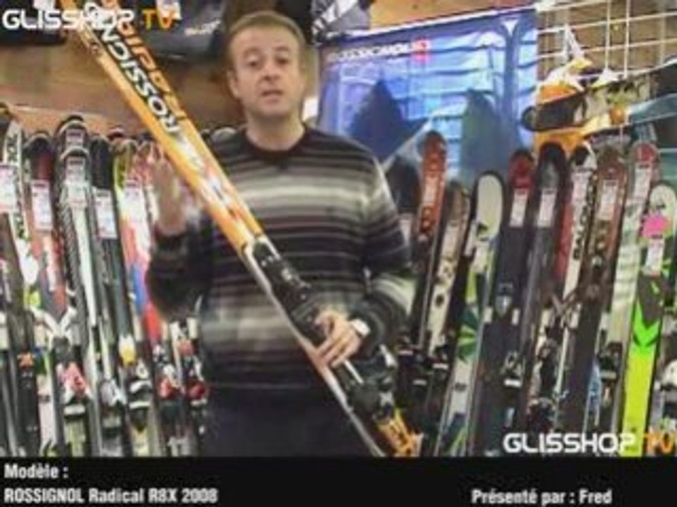 Ski ROSSIGNOL Radical R8X modèle 2008