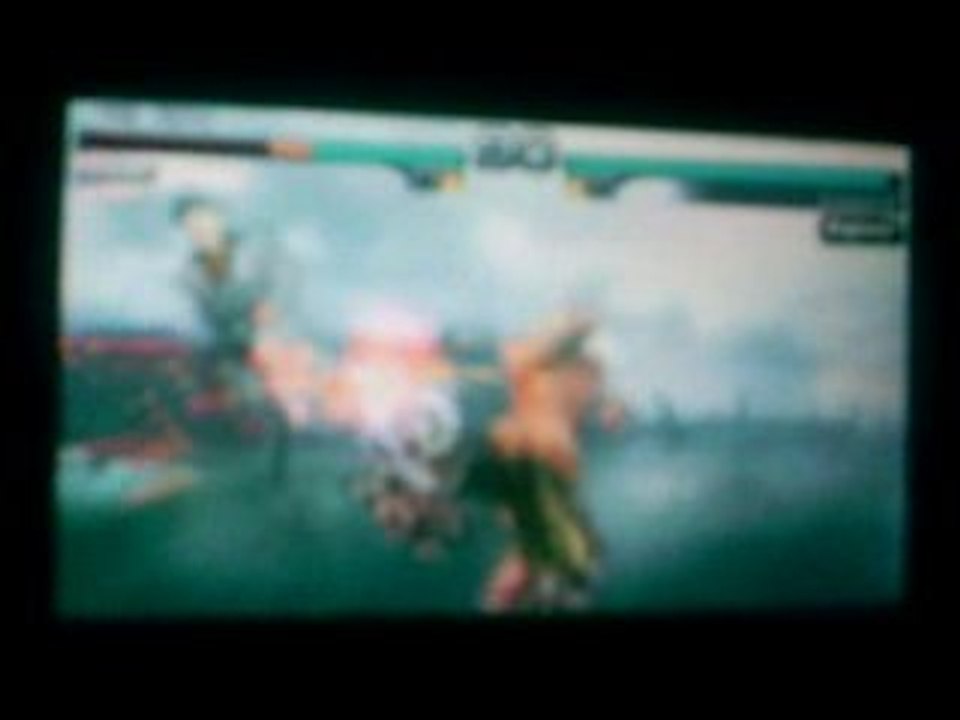 Tekken Dark Resurrection- Heihachi VS Baek