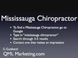 Mississauga Chiropractors including Mississauga therapy