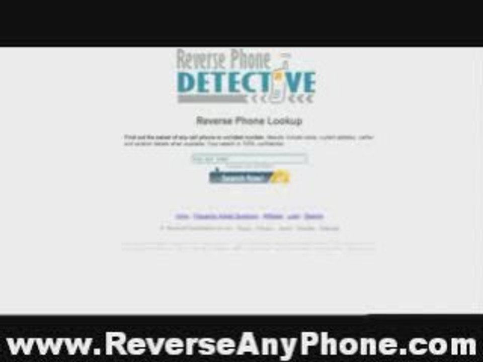 Reverse Phone Lookup