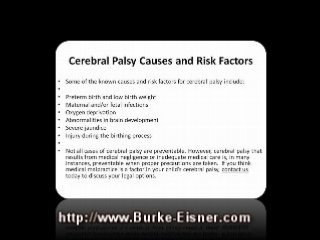 What is Cerebral Palsy?