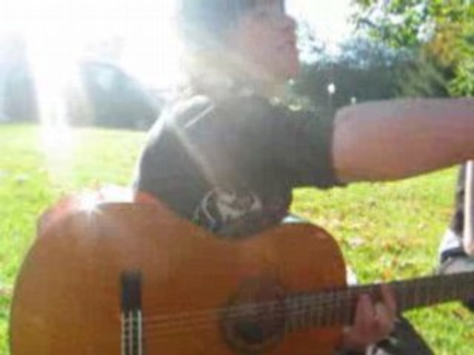 Arno encore à la gratte