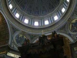 Le baldaquin du Bernin à la basilique Saint-Pierre