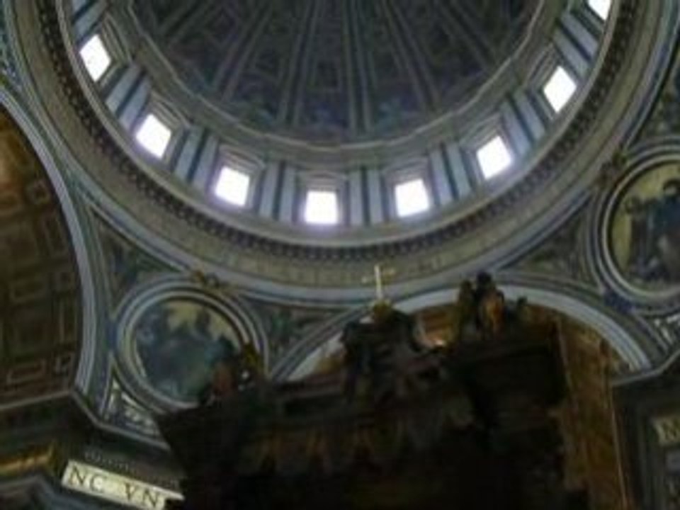 Le baldaquin du Bernin à la basilique Saint-Pierre