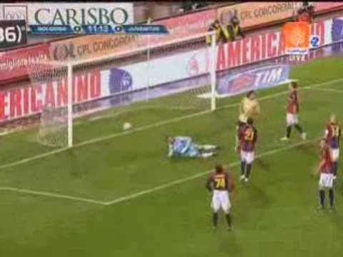 JUVENTUS TURIN - BOLOGNE 1-0 BUT DE NEDVED