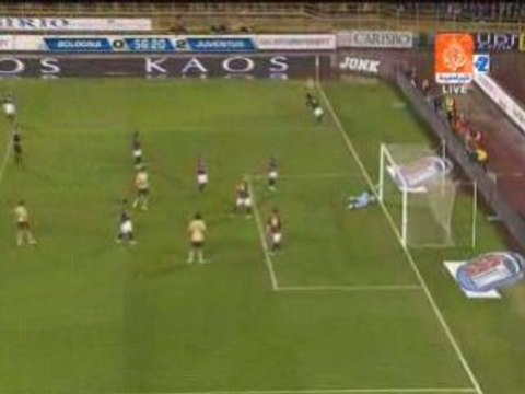 JUVENTUS TURIN - BOLOGNE 2-0 BUT DE NEDVED