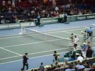 Balle de match Nadal VS Serra Open de Bercy 29/10/2008