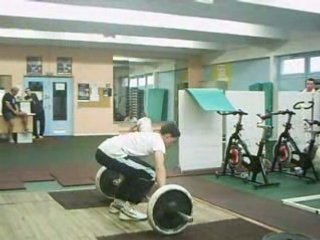 geoffrey 40 kg à l'arraché