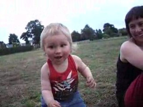 Juillet 2008 camping avec Michel