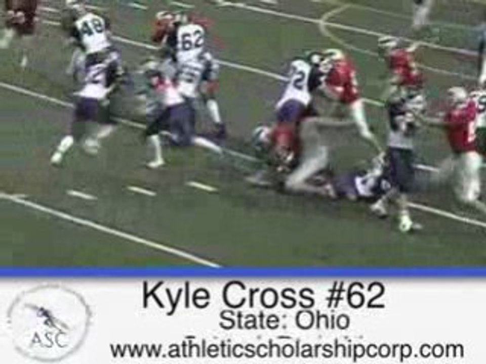 Kyle Cross #62 OL/DL BERKSHIRE HIGH SCHOOL OHIO FOOTBALL