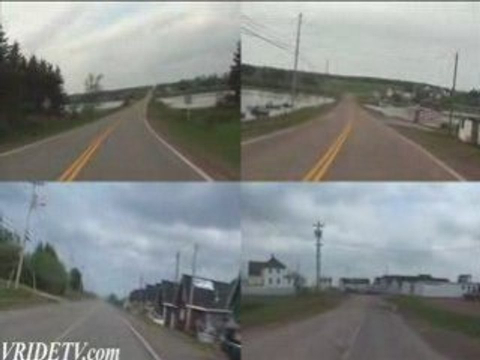 Motorcycle riding in Prince Edward Island, Canada. by VRIDET