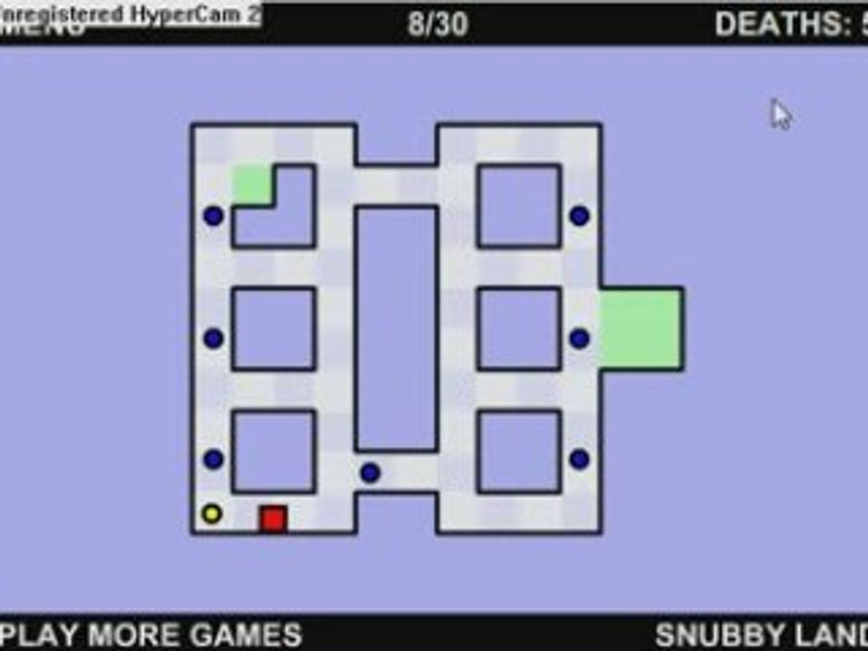 The World Hardest Game lvl 8 Vidéo Dailymotion