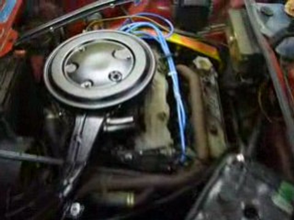 moteur lancia beta resto echappement