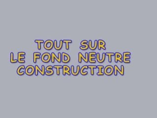 montage d'un cadre pour fond neutre
