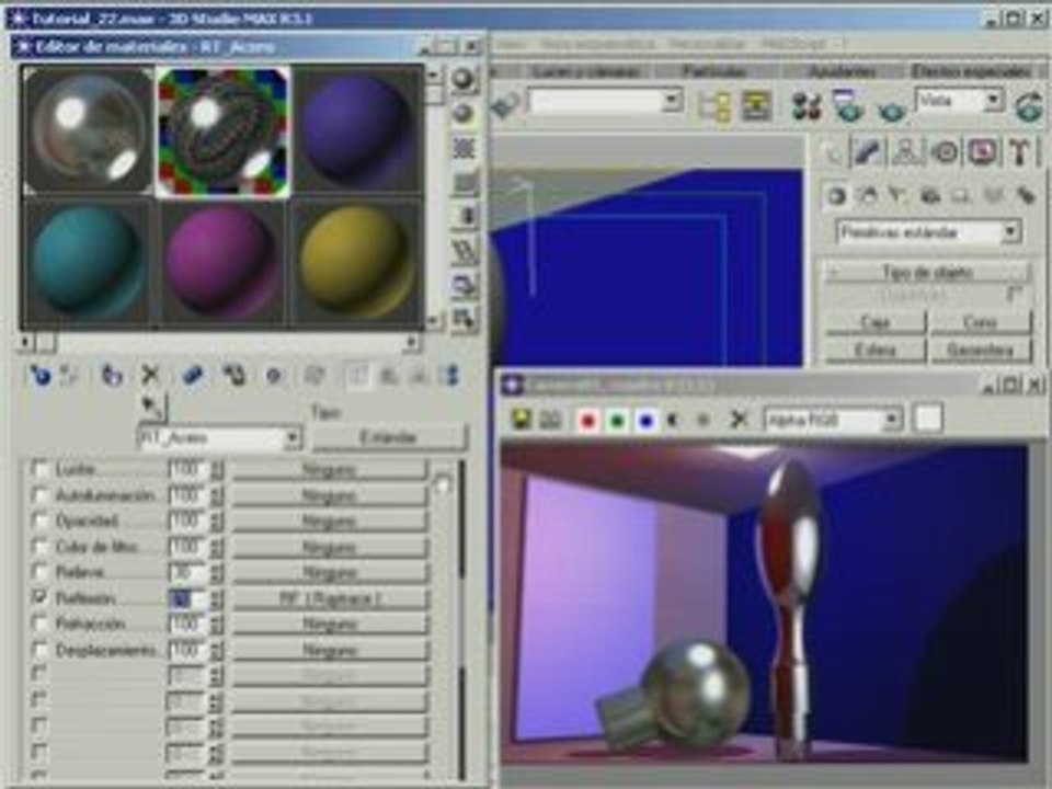 3D Studio Max 6 - Iluminación de Escenas I
