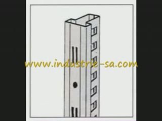 rayonnage tablette g3 galva simA  économique et polyvalent