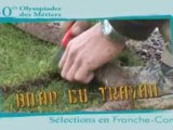 Olympiades des métiers Jardiniers paysagistes Franche-Comté