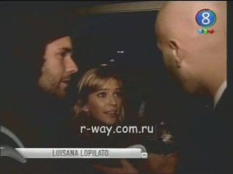 Luisana Lopilato y Mariano Martinez - CQC 2006