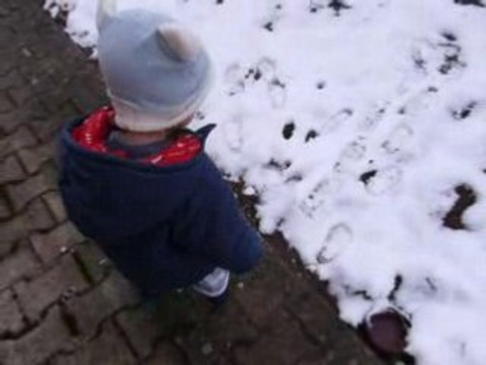 Loumsi découvre la neige
