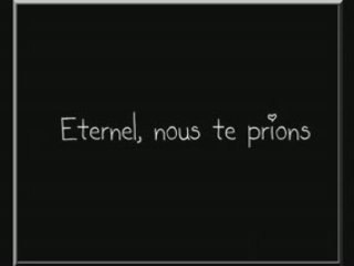Eternel, nous te prions (sylvain freymond)