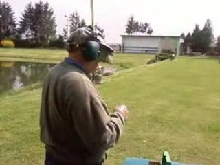 Tir sur silhouette gros calibre debout