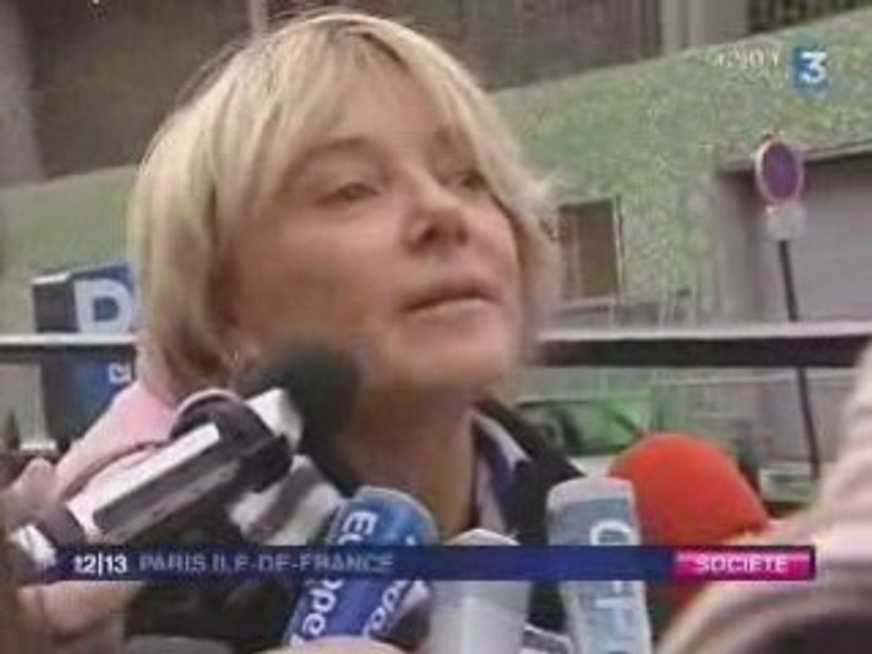 Fr3 JT 12-13 : Une mère sans-papier dénoncée dans le 5ème