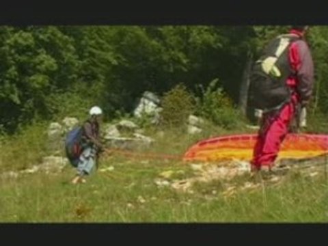 parapente au col de l'epine