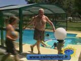 Abri piscine SWIM PROTEC - Abri mi-haut