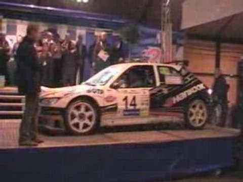Finale des rallyes Chateauroux assistance+podium 2008