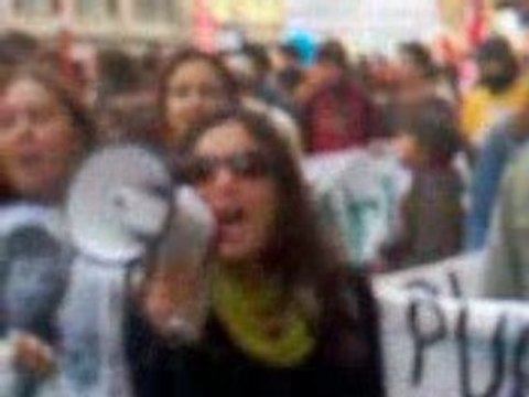 Manifestazione a roma contro la riforma Gelmini