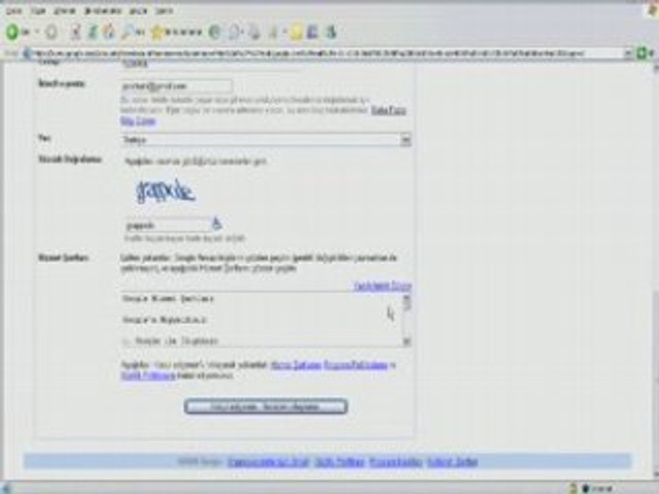 Gmail Hesapı Açmak