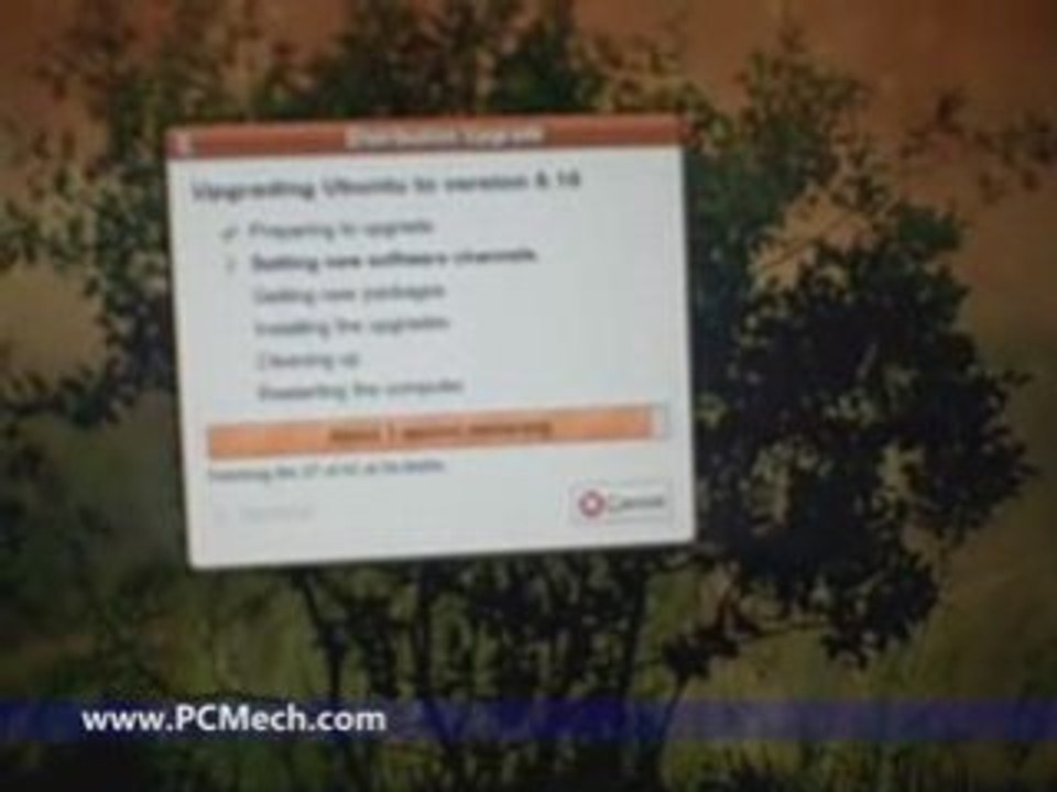 Upgrade From Ubuntu 8.04 to 8.10 - Part 1