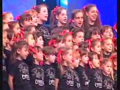 Chorale d'enfants - true colors - Cyndi lauper