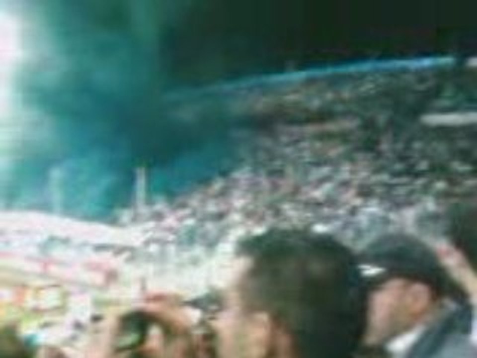 Quelque minute avant le match OM-PSG