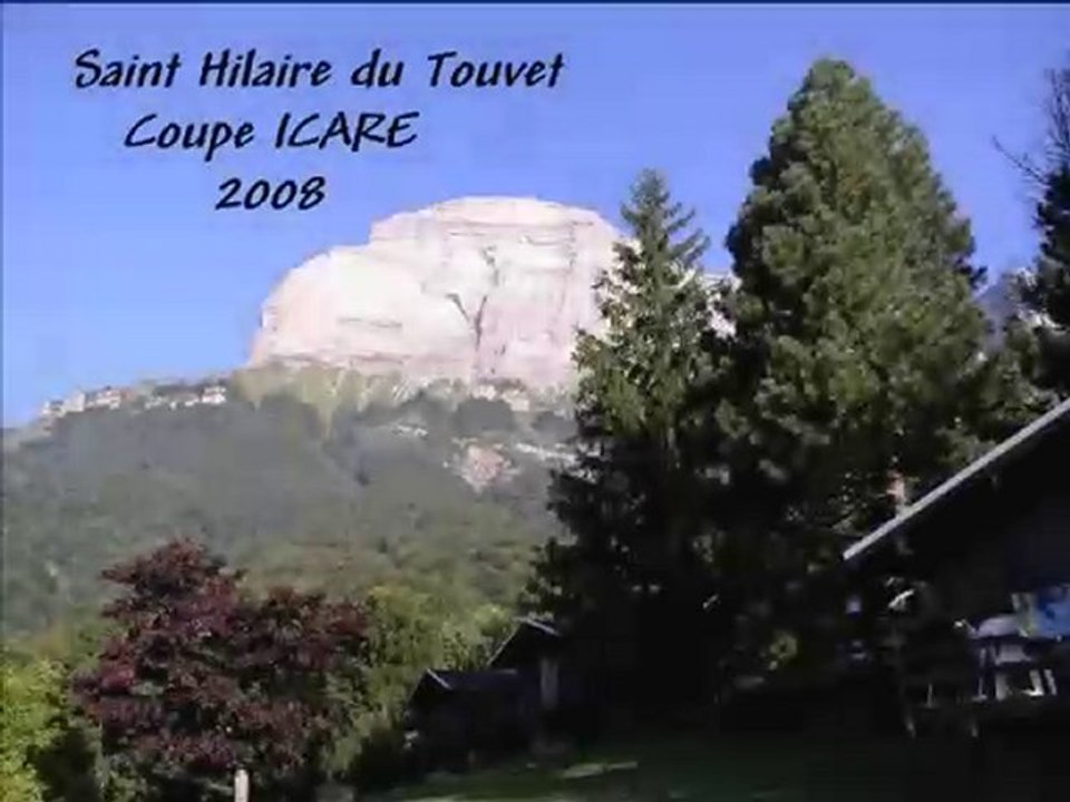 Paramoteur à la coupe Icare