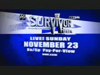 Survivor Series 2008 promo