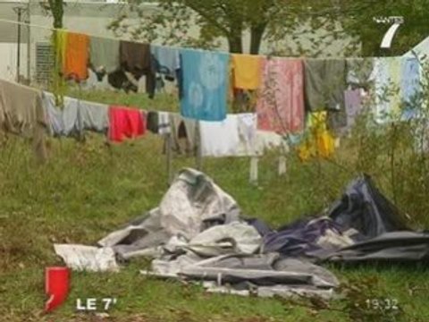 Rezé : Les Roms menacés d'expulsion manifestent